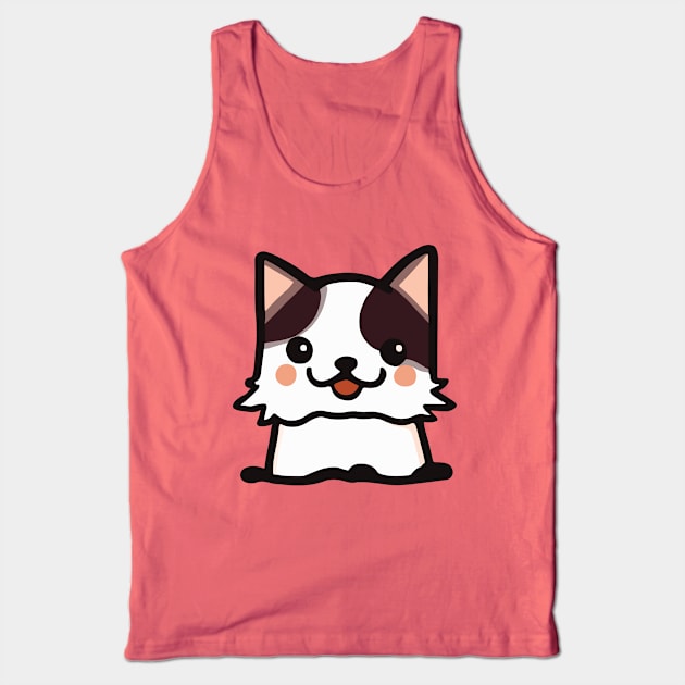 cute corgi funny dog Tank Top by Kawaii Bomb